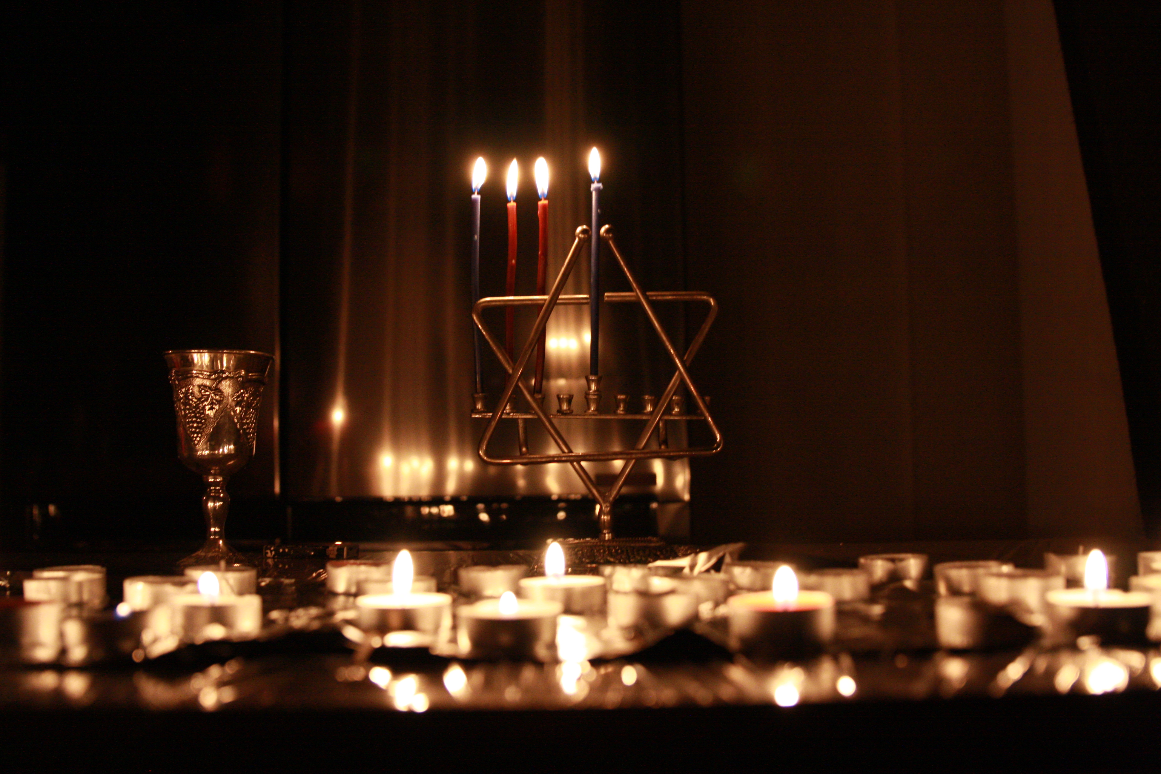 Group of people celebrating on stage