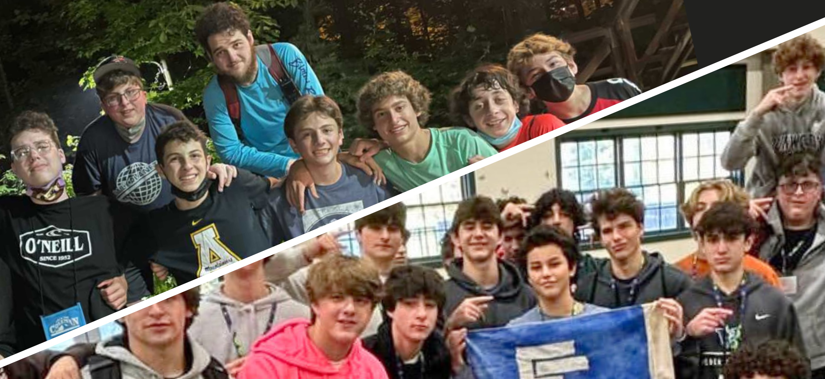 Group of people celebrating on stage