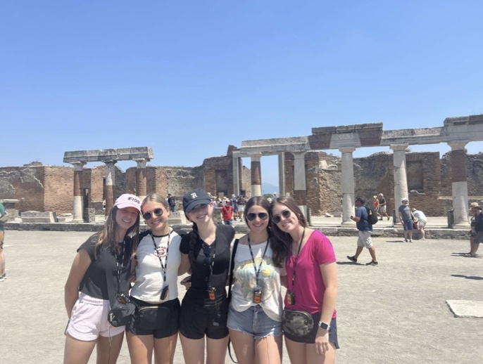Group of people celebrating on stage