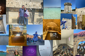 Group of people celebrating on stage