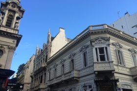 Group of people celebrating on stage