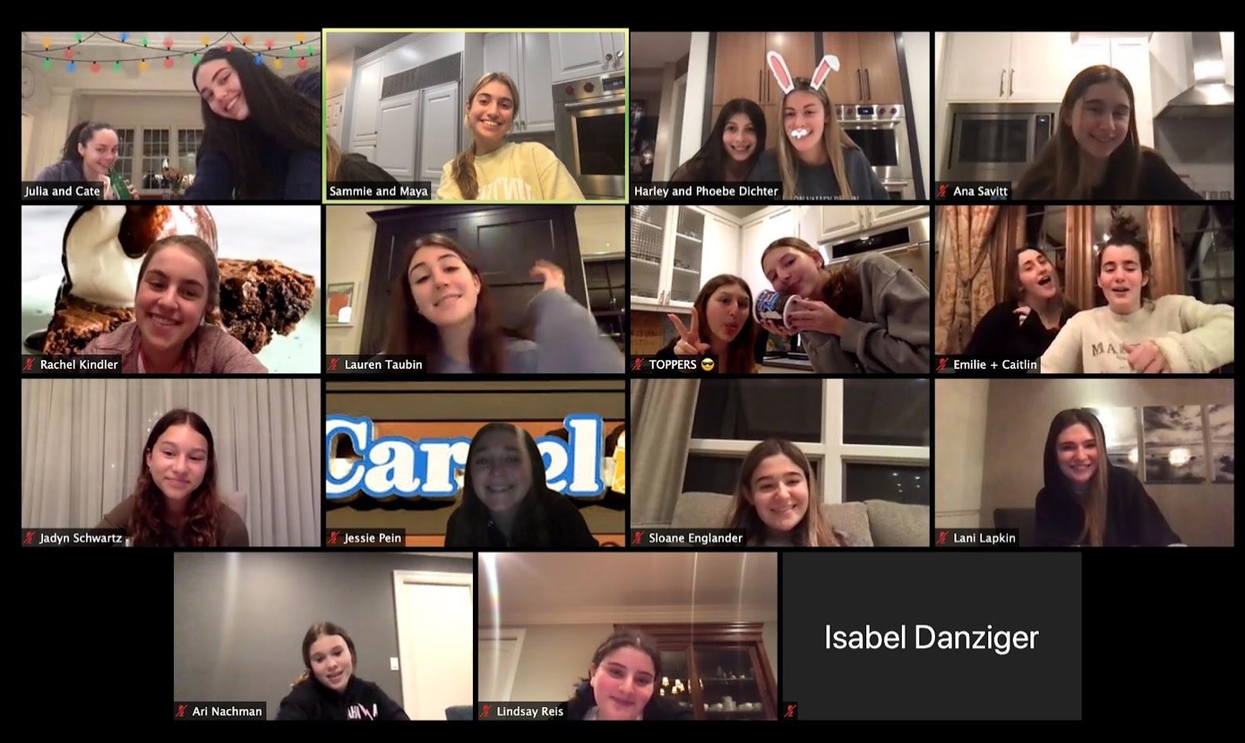 Group of people celebrating on stage