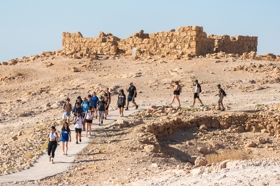 Group of people celebrating on stage