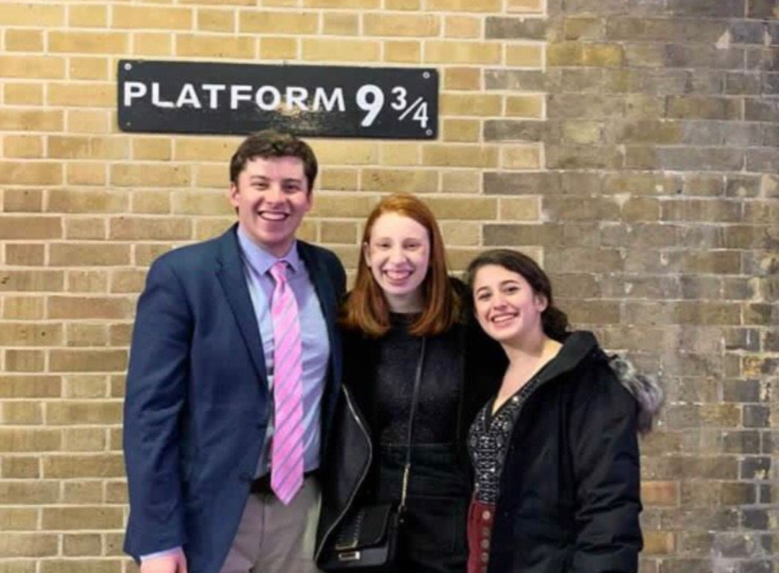 Group of people celebrating on stage