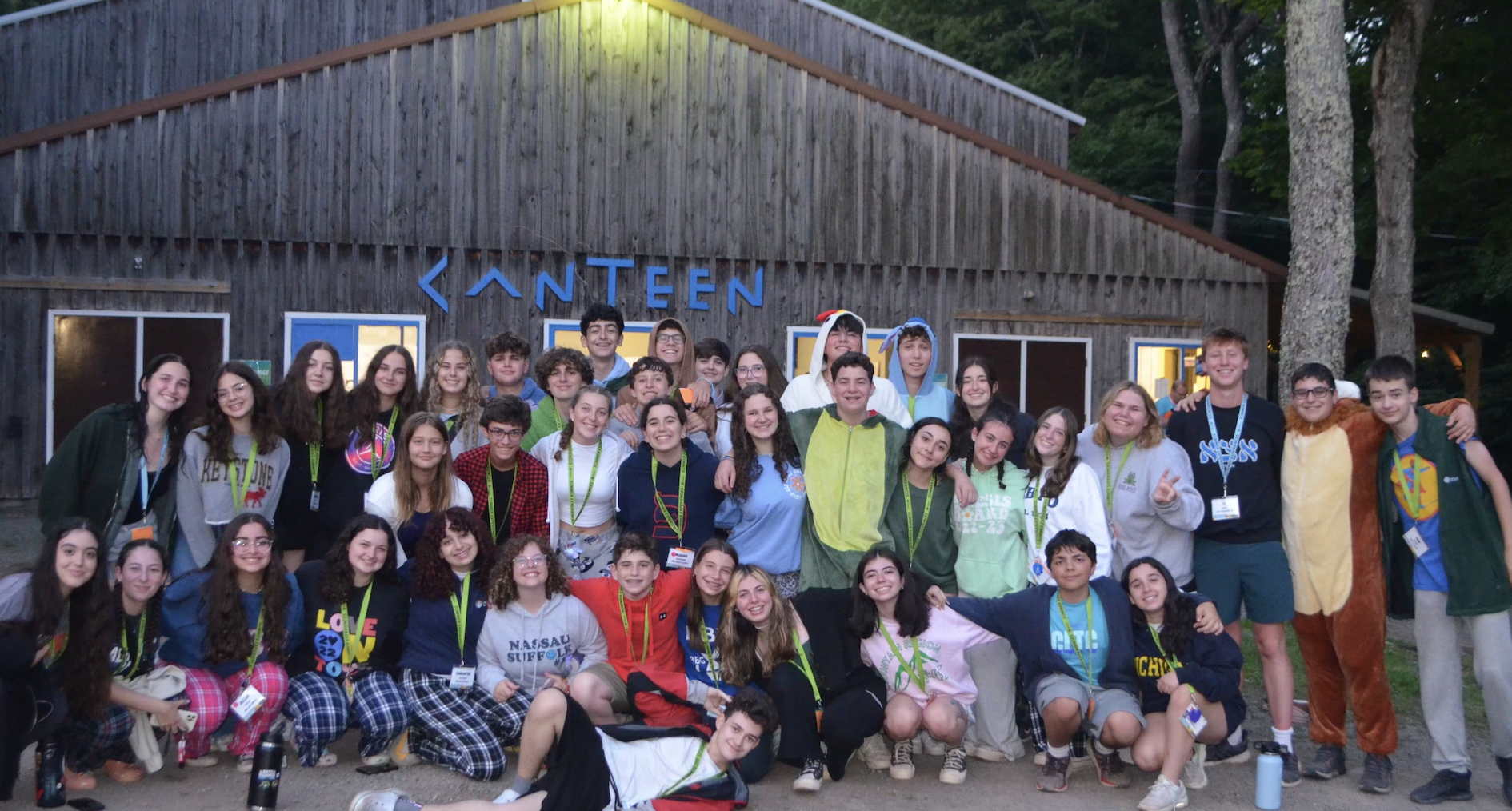 Group of people celebrating on stage