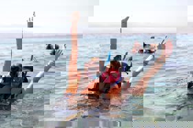 Group of people celebrating on stage