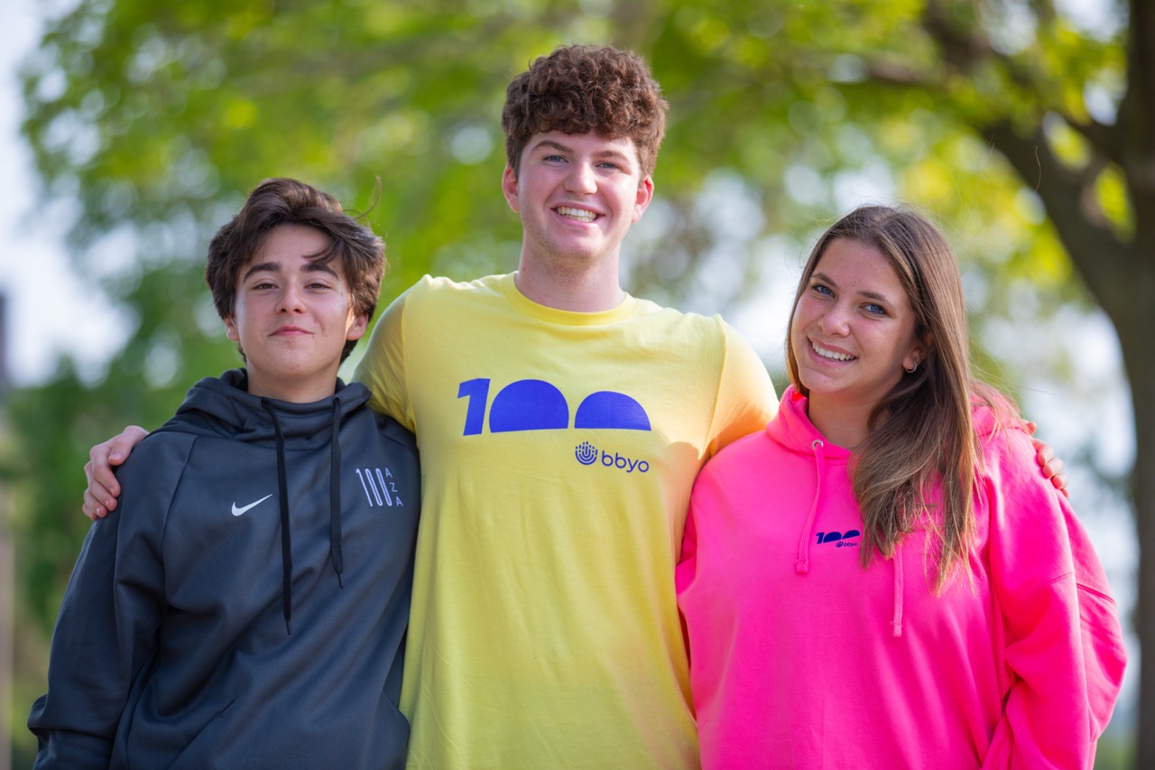 Group of people celebrating on stage