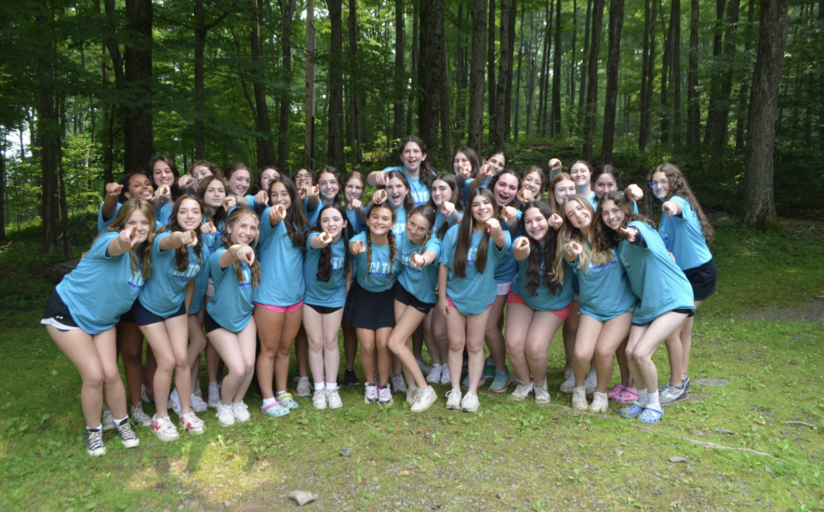 Group of people celebrating on stage
