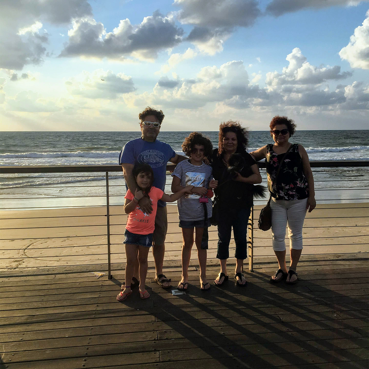 Group of people celebrating on stage