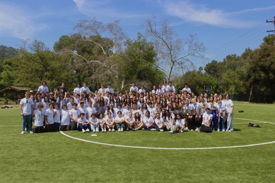 Group of people celebrating on stage