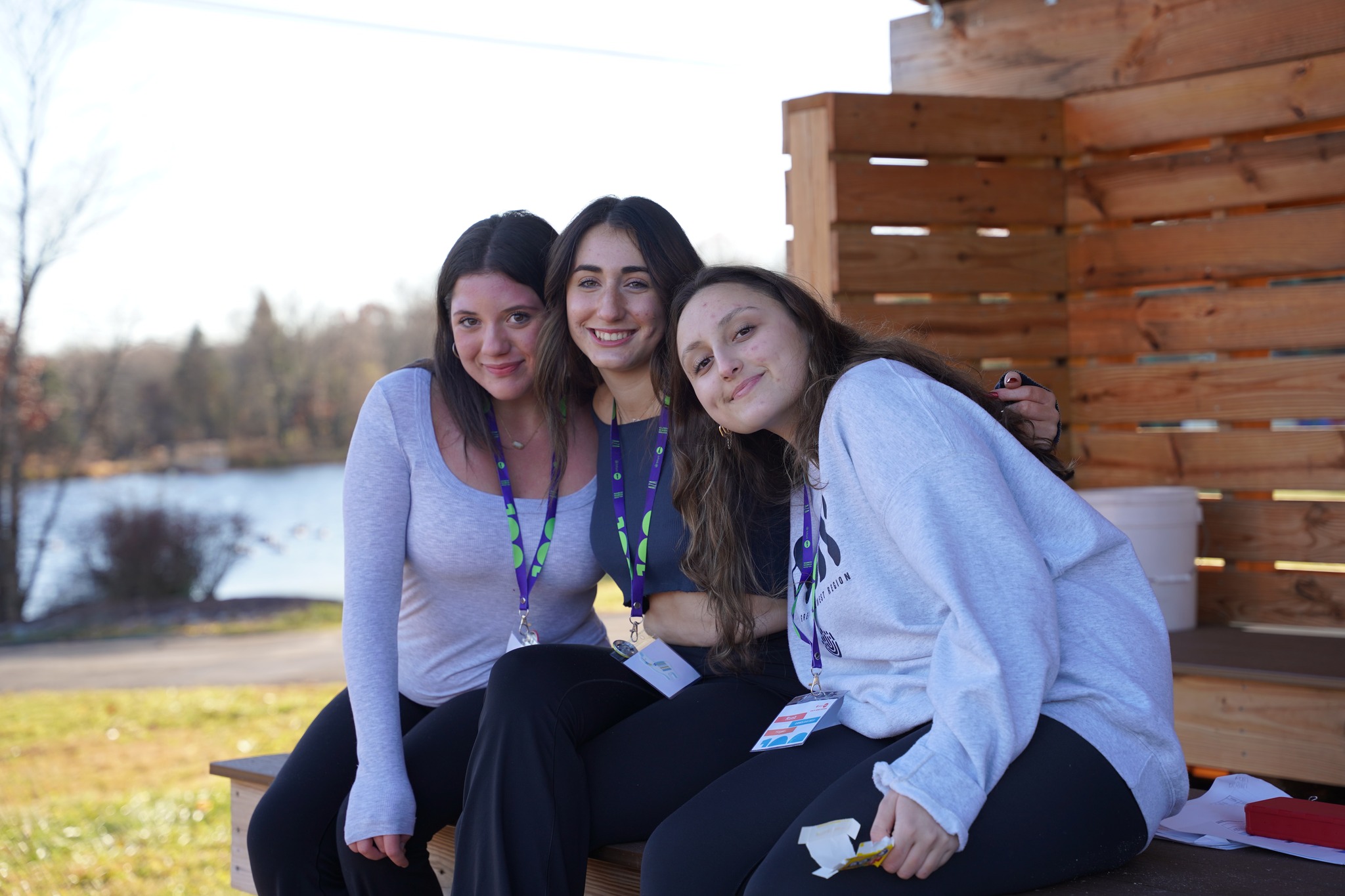 Group of people celebrating on stage
