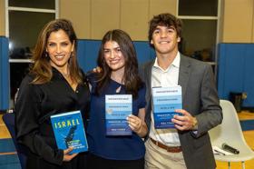 Group of people celebrating on stage