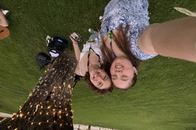 Group of people celebrating on stage