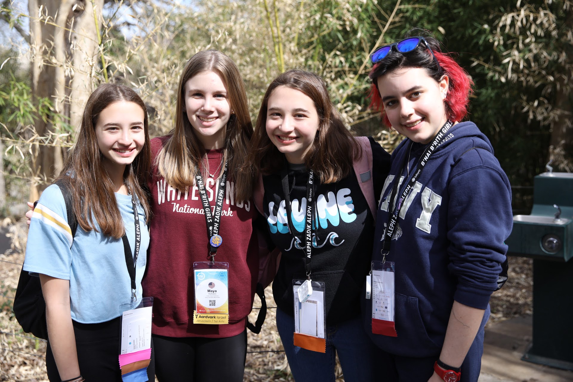 Group of people celebrating on stage