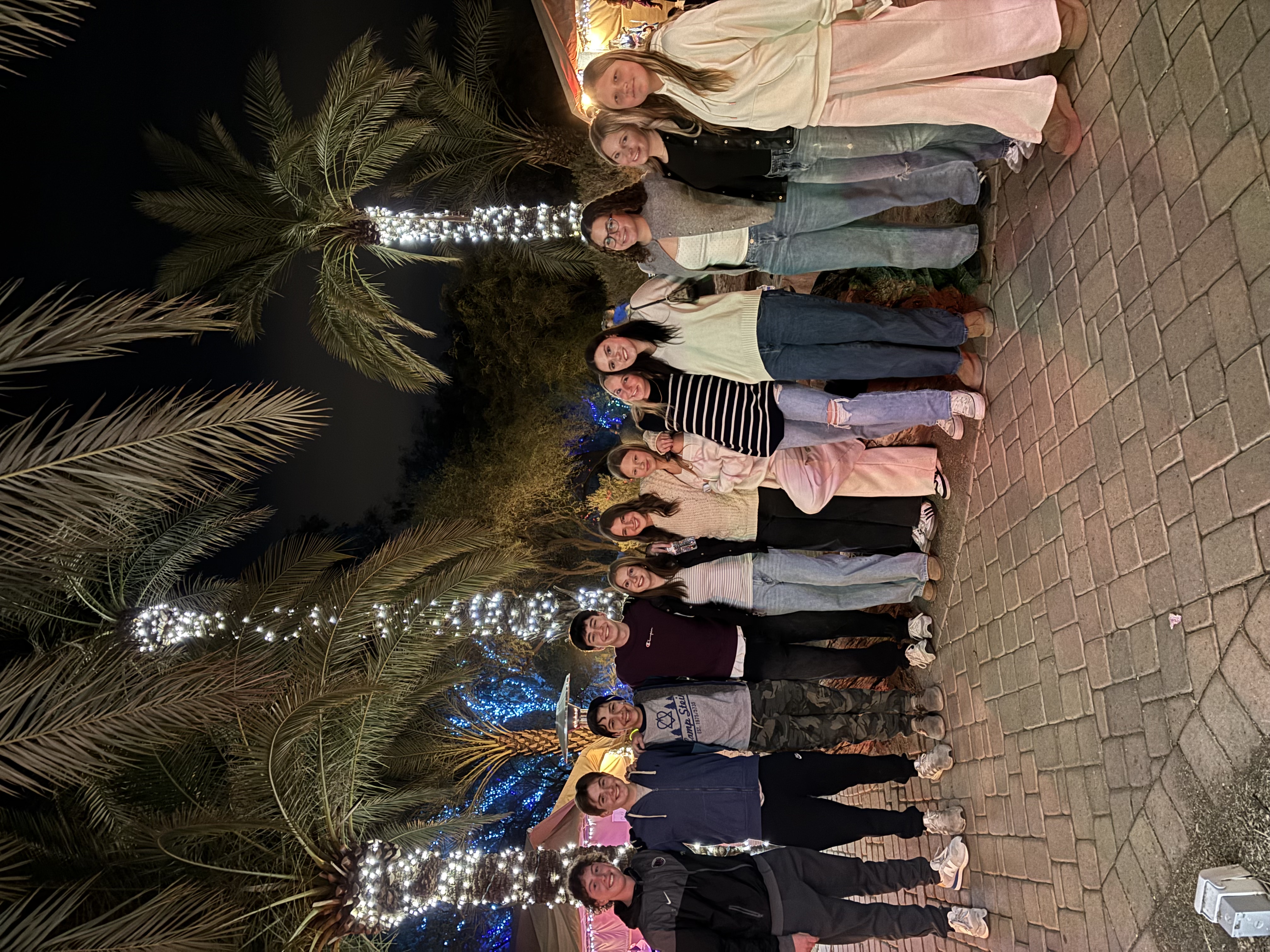 Group of people celebrating on stage