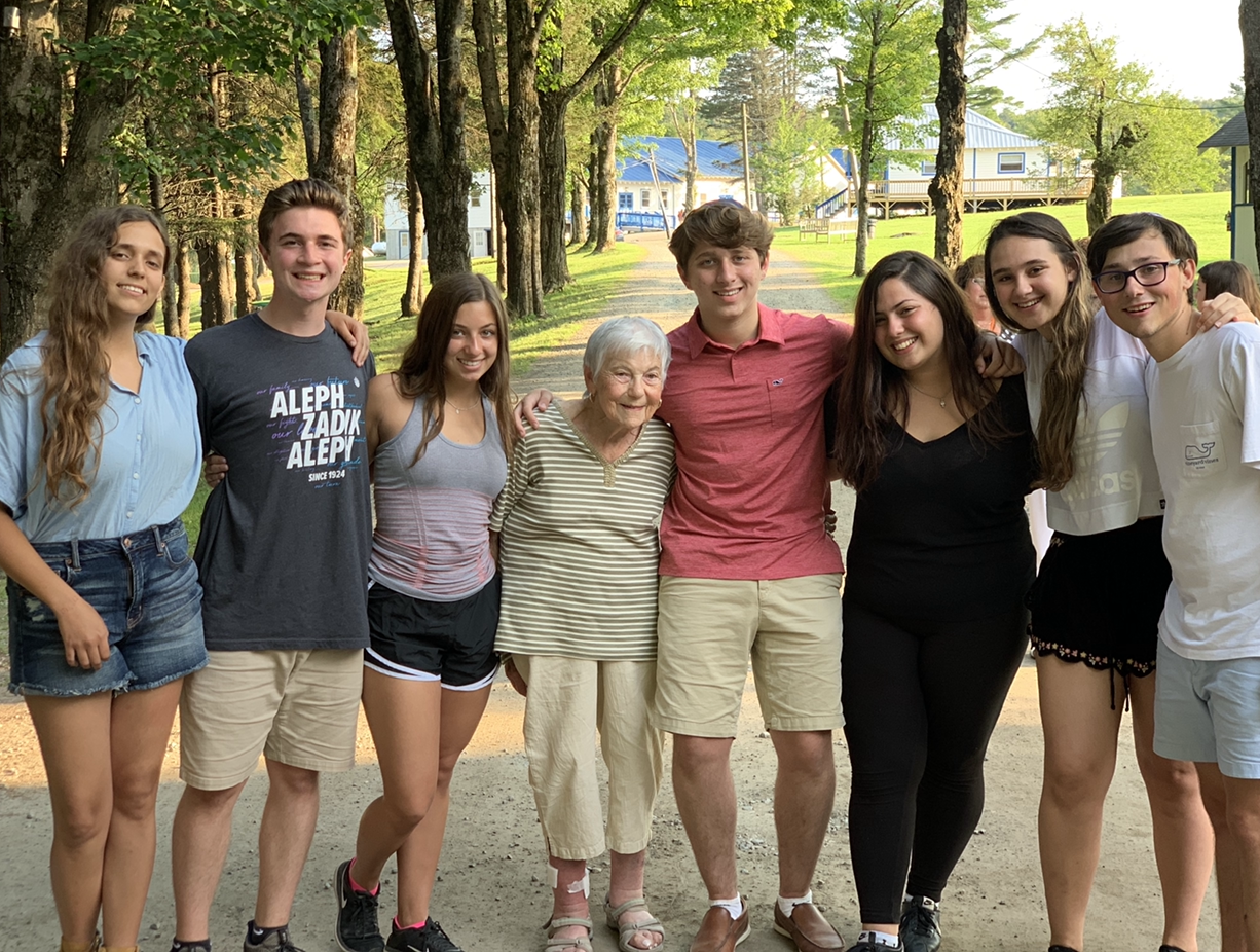 Group of people celebrating on stage
