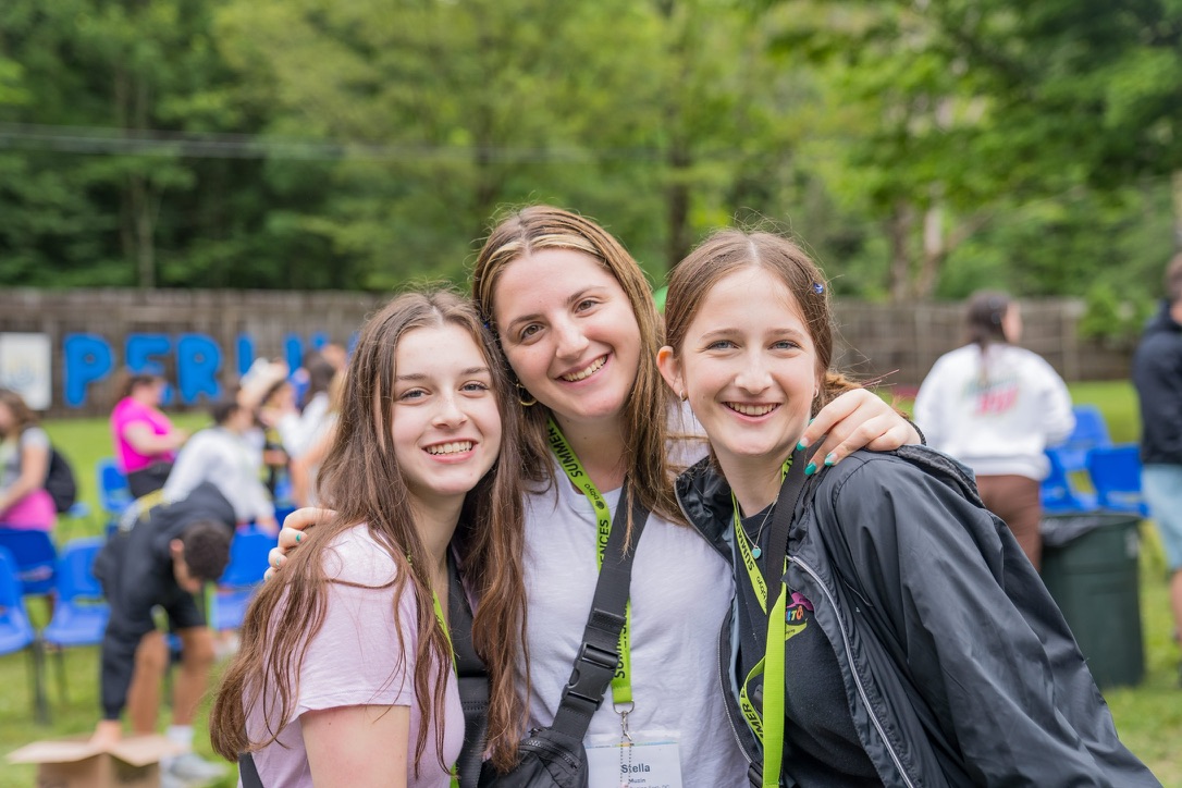 Group of people celebrating on stage