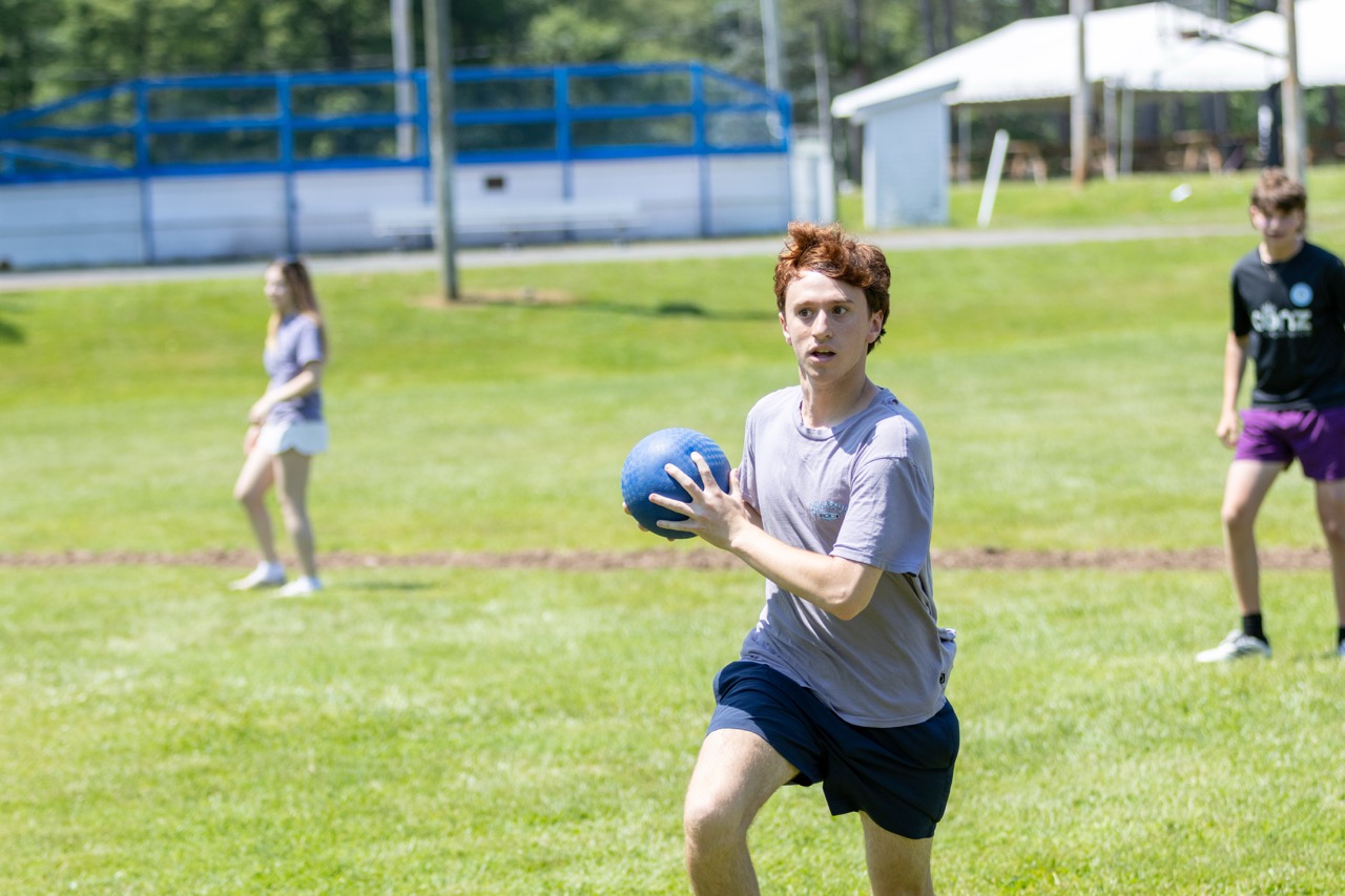 Group of people celebrating on stage