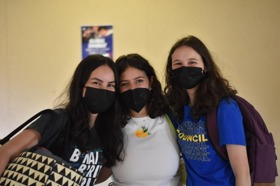 Group of people celebrating on stage