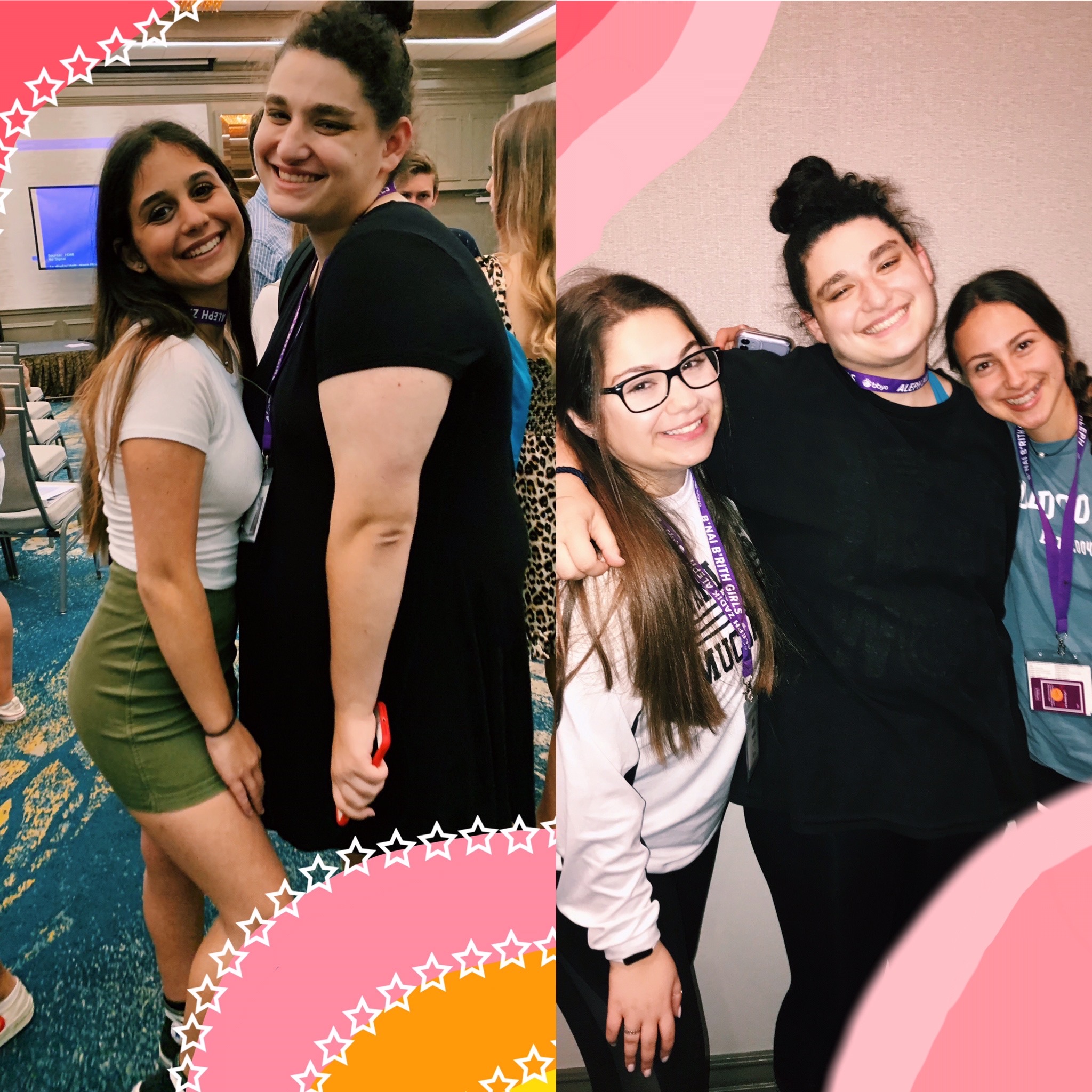 Group of people celebrating on stage