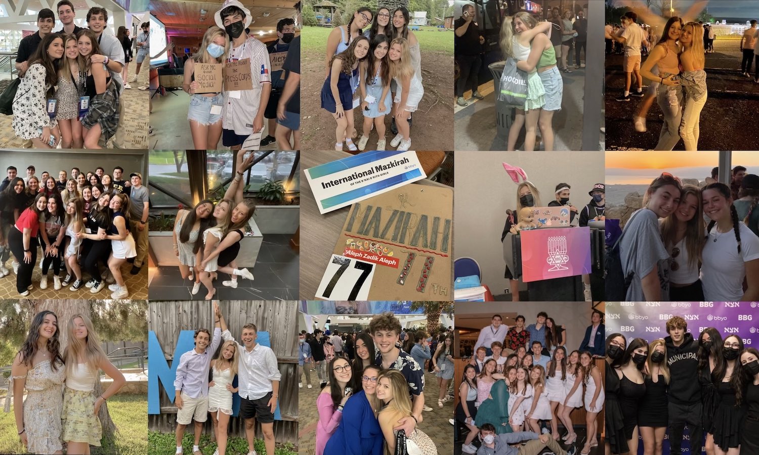 Group of people celebrating on stage