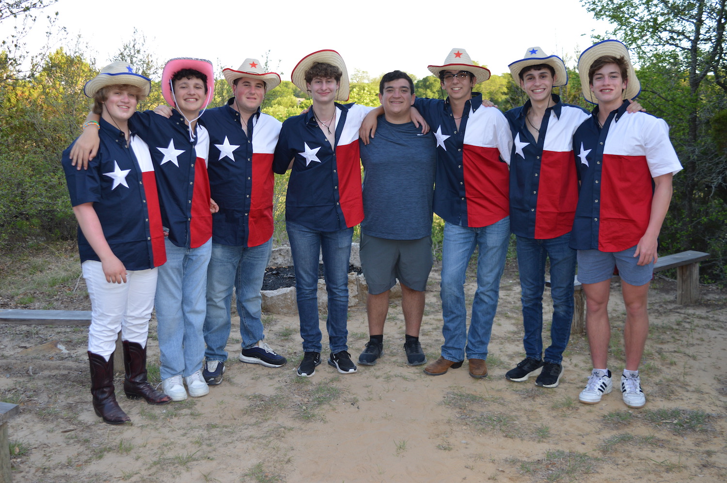 Group of people celebrating on stage