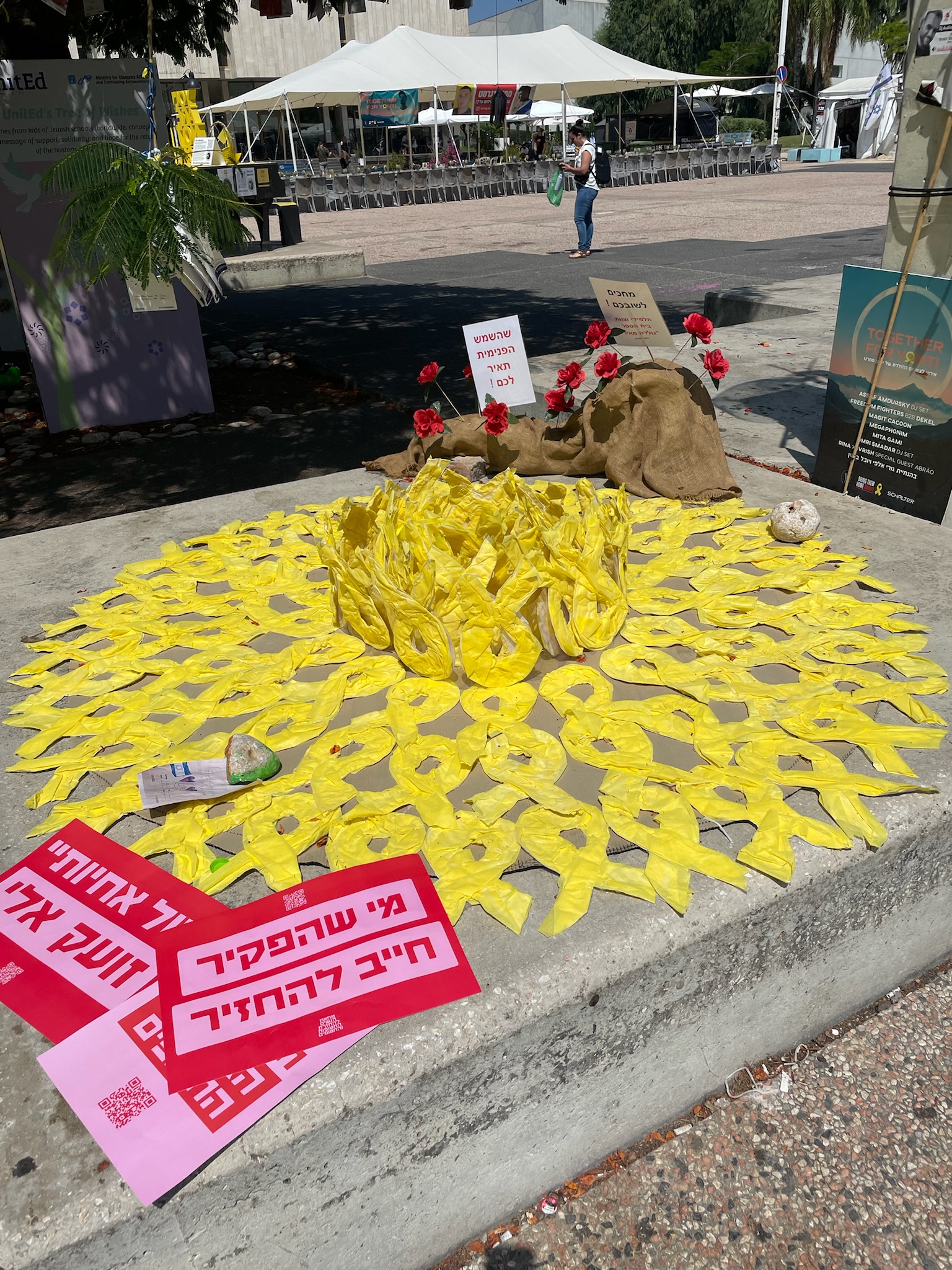 Group of people celebrating on stage