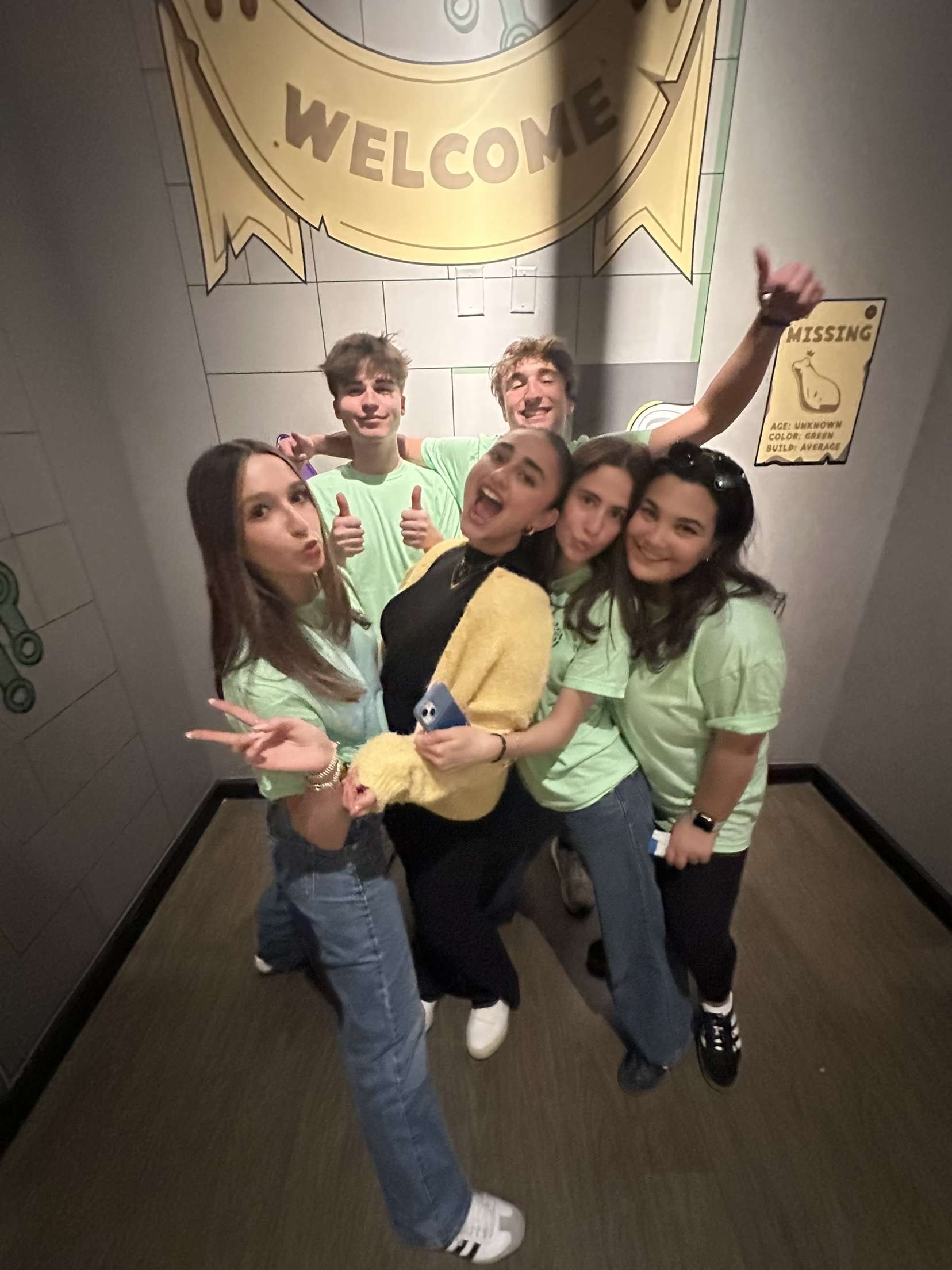 Group of people celebrating on stage