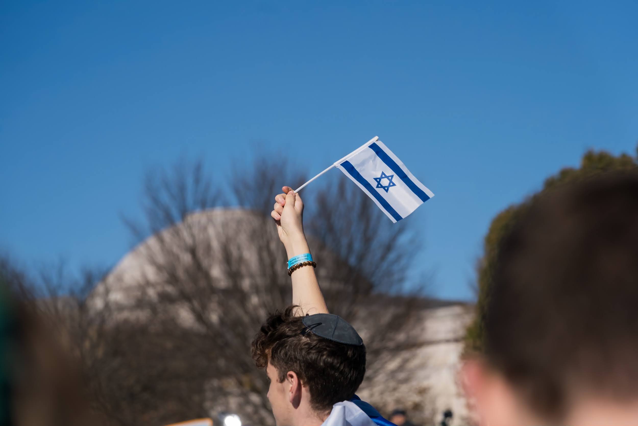 Group of people celebrating on stage